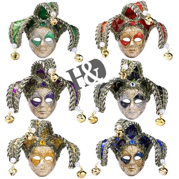 

party decoration h&d mini masquerade mask - 6 pcs mardi gras small girl favors halloween novelty gifts