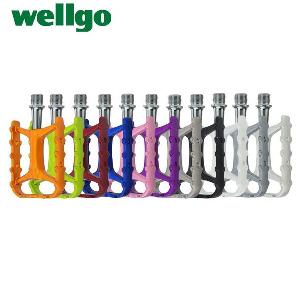 

bike pedals wellgo m111 quick release non-quick bicycle road ultralight pedal mtb cycling locked-on bearing