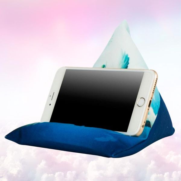 

pillow 1pc multi-angle reading bracket fashion simplicity mobile phone tablet stand household holder (blue