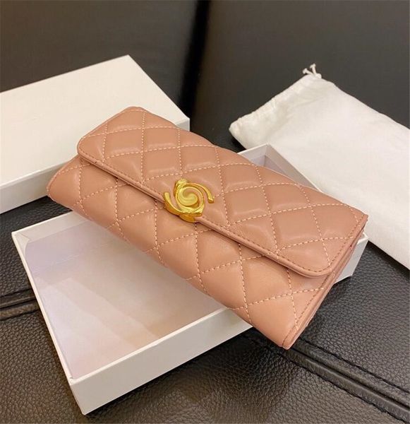 

famous brand mens womens wallets classic leather flower letter built-in clip coin purses designer bag card slots clutch bags ladies wallet p, Red;black