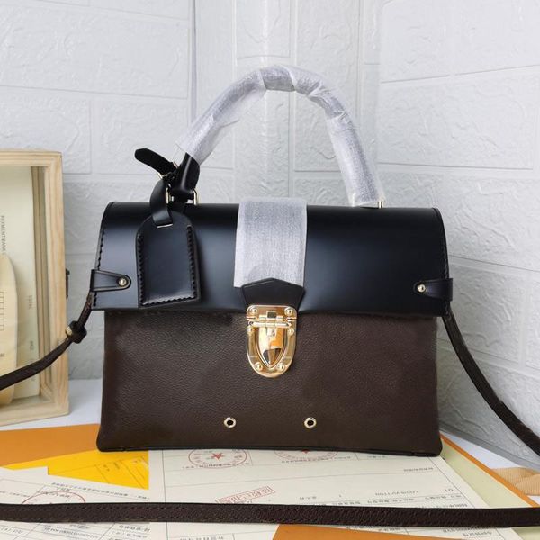 

luxurys designers women shoulder bags handbags adjustable leather strap pattern crossbody bag tote clutch wallet