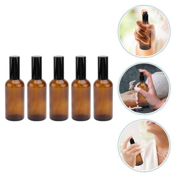 

storage bottles & jars 5 pcs practical lotion portable travel anti-leak spray