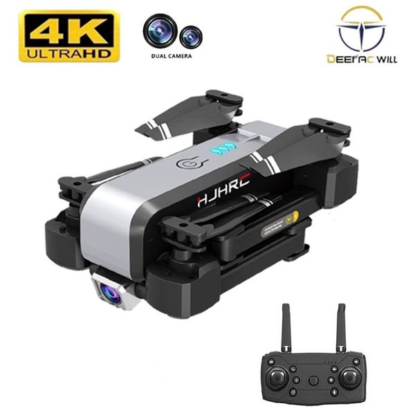 

drone 4k hd wide-angle camera wifi real-time transmission one-key return function dual quadcopter long-dist drones