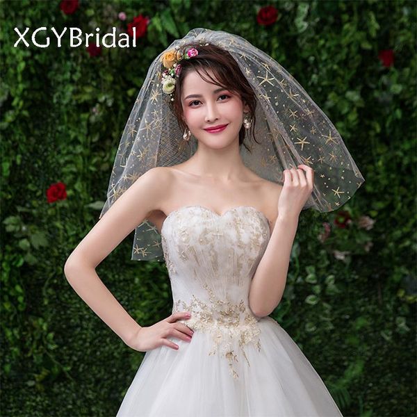 

bridal veils arrival exquisite veil short two layer cut edge wedding with comb tulle white accessory for bride, Black