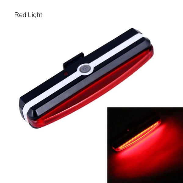 

bike lights bicycle taillights 2266 usb charging rear light led warning mountain headlights