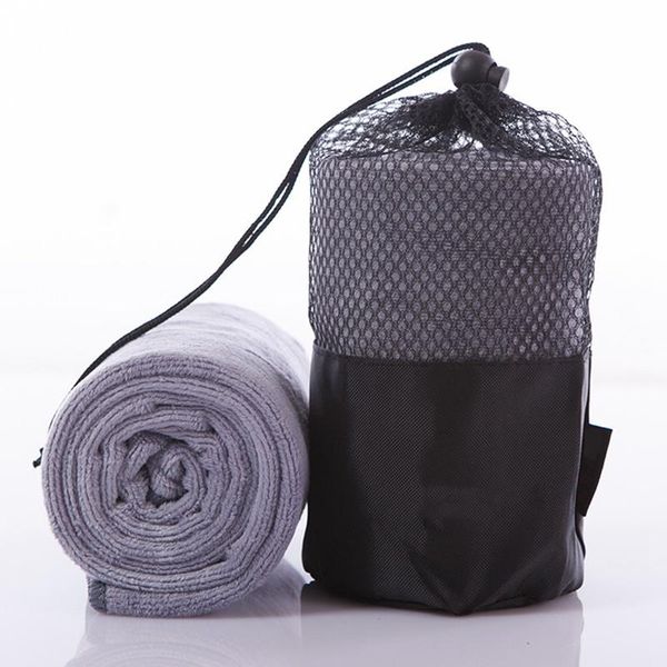 

towel lengthen fitness yoga microfiber polyester quick-drying beach mesh bag travel blanket