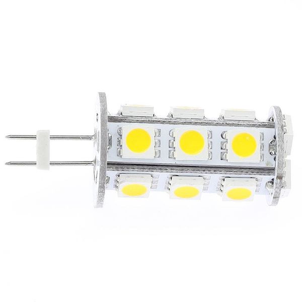 

bulbs ent dimmable led g4 bulb 12v 18pcs smd white 360-396lm tower type 3w 5pcs/lot