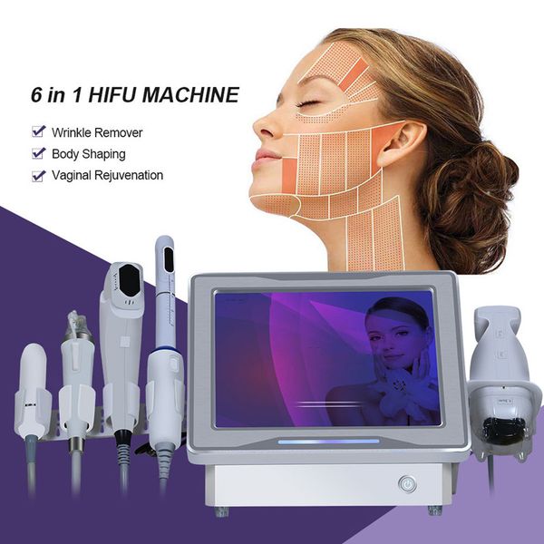 

hight quality 6 in 1 hifu machine vmax round 4d hifu vaginal beauty machine 12 lines privacy testing