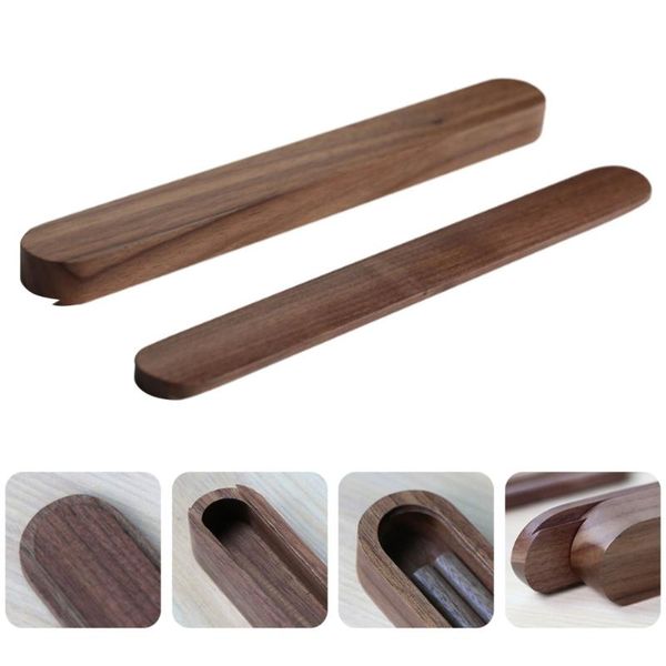 

chopsticks wood container tableware case flatware holder storage organizer