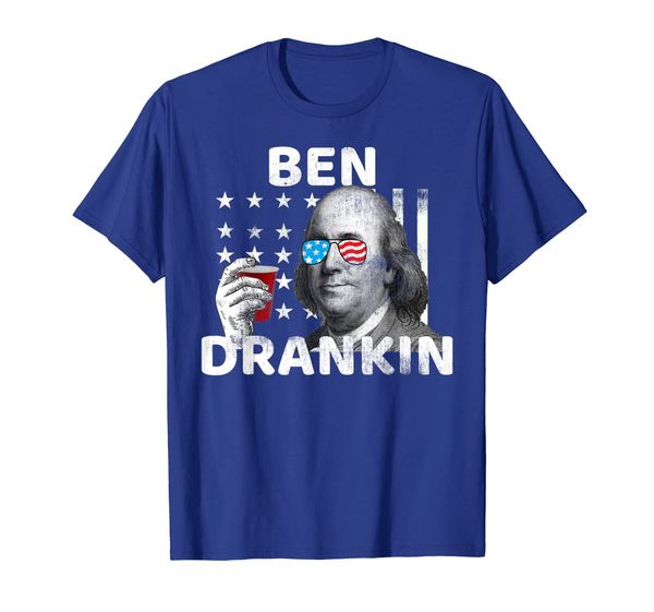 

4th of july shirts for men ben drankin funny beer, White;black