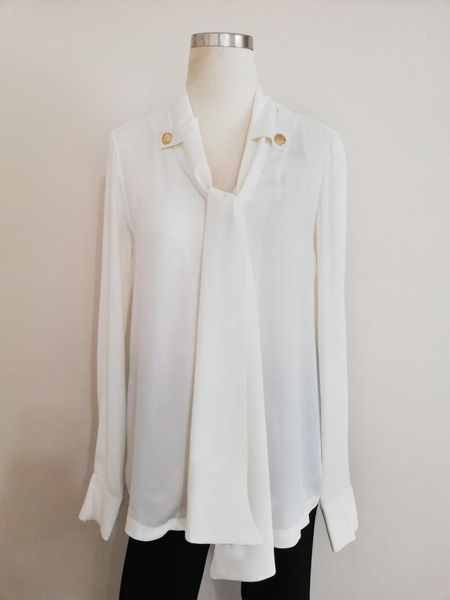 

women's blouses & shirts vekem woman v02-adele blouse balloon sleeve 2021 collection limited edition, White
