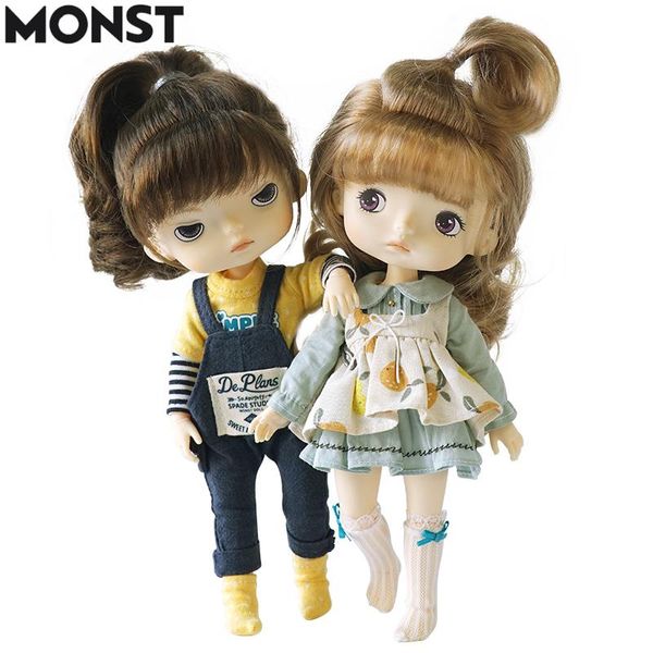 

smart home control bjd monst savage baby rubber dolls toys whole body joints movable height 20 centimeters kids birthday gift surprise