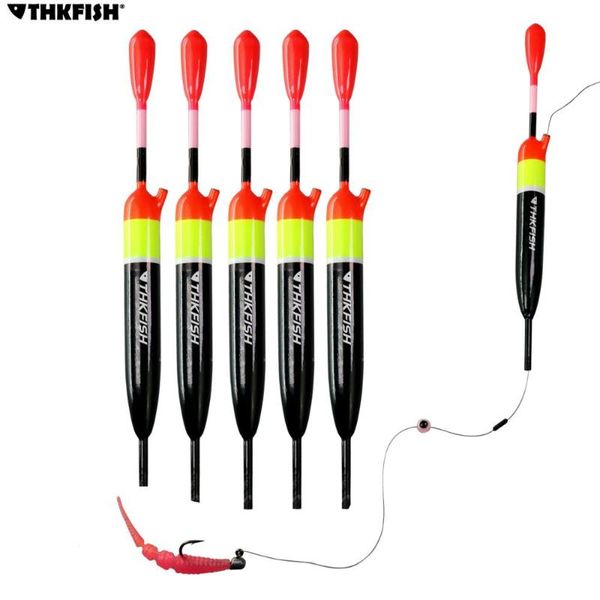 

fishing accessories 5 pieces 5g 15g slip float bobber saltwater freshwater balsa wood rigs for bass tackle