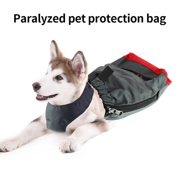 

pet products disabled dog drag bag anti scratch paralyzed protection indoor apparel