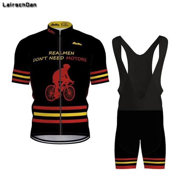 

lairschdan cycling jersey 2021 pro team men set racing bicycle clothing suit tricota ciclismo hombre black bike clothes sets, Black;blue