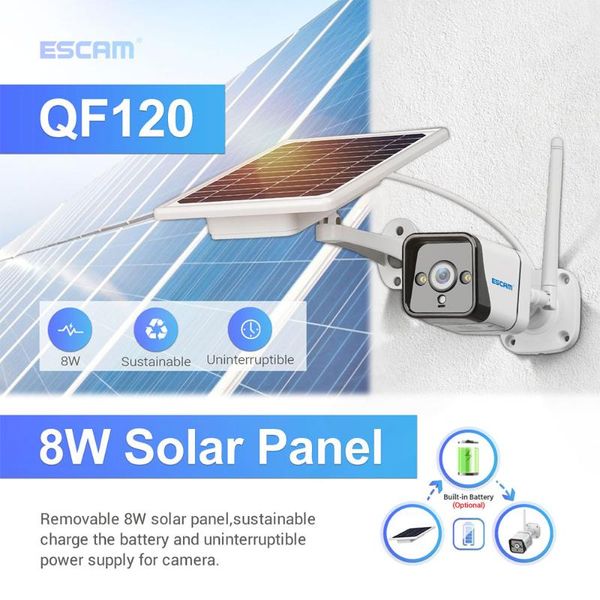 

1080p wire-solar power ip camera outdoor water-proof cameras