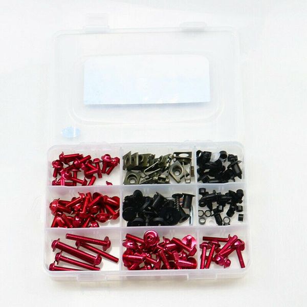 

motorcycle mirrors street racing body fairing screws bolt nuts kit fasteners clip