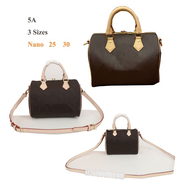 

fashion high-quality speedy shoulder bag letter and checkerboard nano handbag ladies messenger bags boston m41112