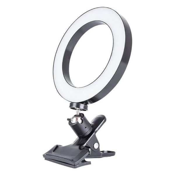 

20cm fill ring light for mobile phone computer brightness adjustable selfie lights live broadcast video beauty flash heads