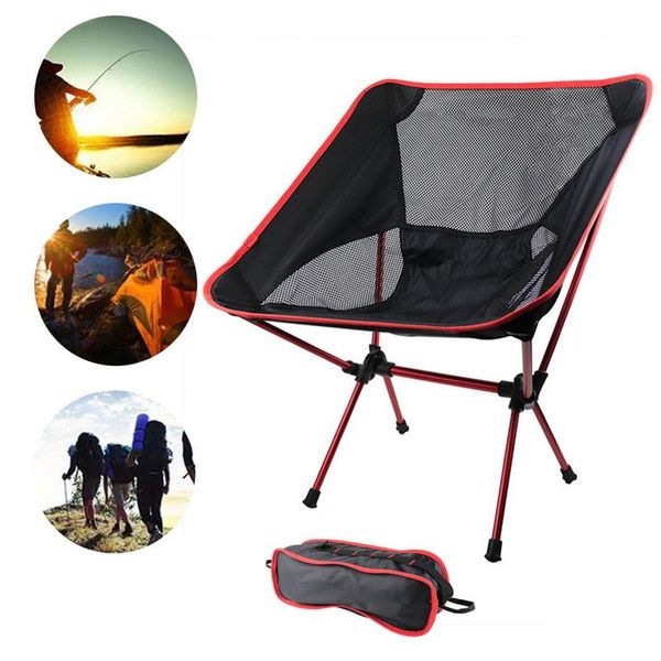 

sfit camping folding chair max load portable lightweight for office home hiking picnic 150kg beach outdoor fishing chairs accessories