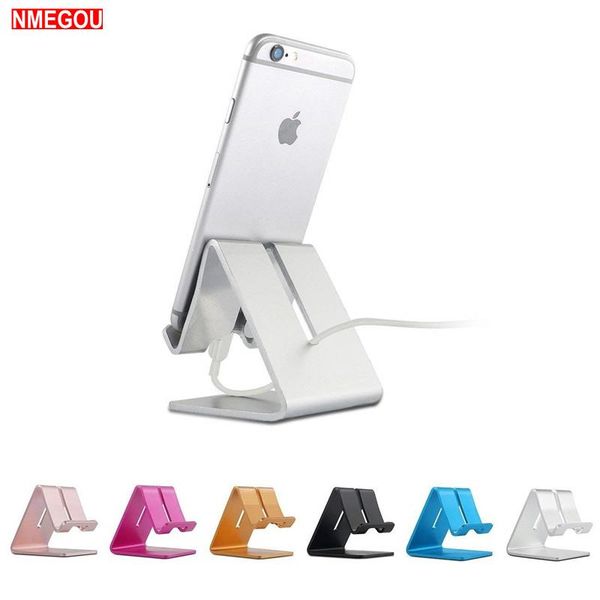 

cell phone mounts & holders aluminum deskcharger mount holder metal dock cradle stand for 7 plus galaxy s8 s9 note 9