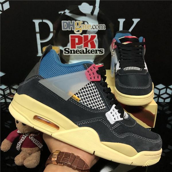 

jumpman 4 mens mid basketball shoes kaws pairs guava ice cream sail bred black cat cool grey cactus jack outdoor platform sports1b62