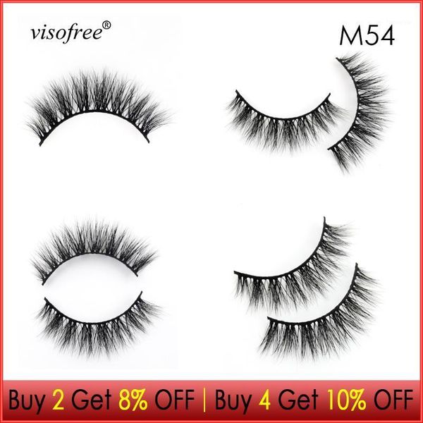 

visoeyelashes 3d mink lashes wispy cruelty extension natural long false makeup1