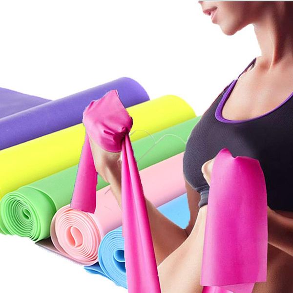 

yoga tension belt elastic fitness men and women resistance strength training stretching latex pull rope bands