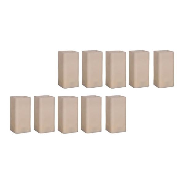 

candles 12pcs delicate square shape lamps party candle lights electric flameless