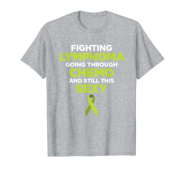 

Fighting Lymphoma Going Through Chemo Sexy Cancer Awareness T-Shirt, Mainly pictures