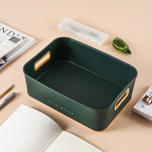 

storage baskets box cosmetic deskplastic basket makeup brush square stationery bedside