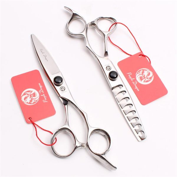 

hair scissors z9022 6" 17.5cm jp steel purple dragon pro hairdressing cutting thinning salon style tool human