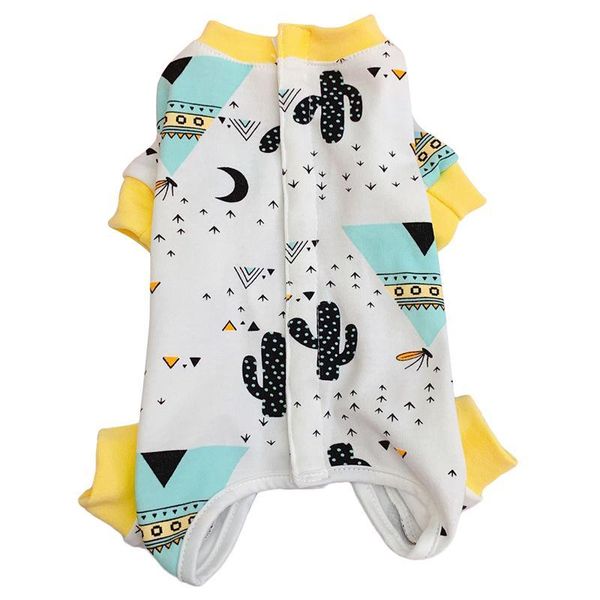 

dog apparel 1pcs recovery suit pet care clothes skin diseases puppy cat sterilization clothing