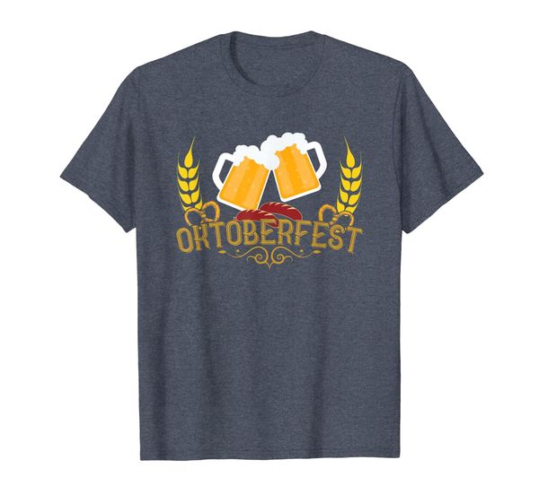 

oktoberfest beer stein mug pretzel sausage festival t shirt, White;black