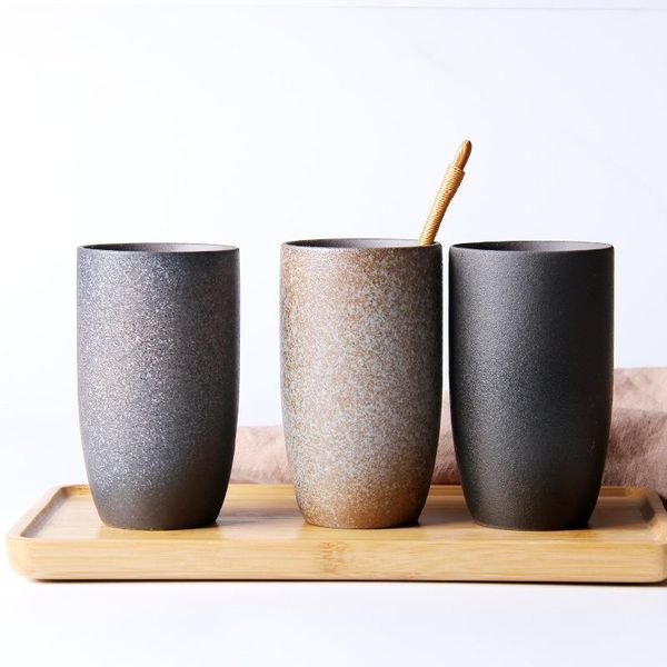

mugs retro zen-style ceramic porcelain mug teaware drinking cup kiln changed into individual rough catering household pottery