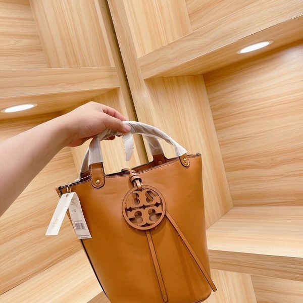 

chaozhou brand tb cowhide bucket bag single shoulder bag crossbody bag handbag