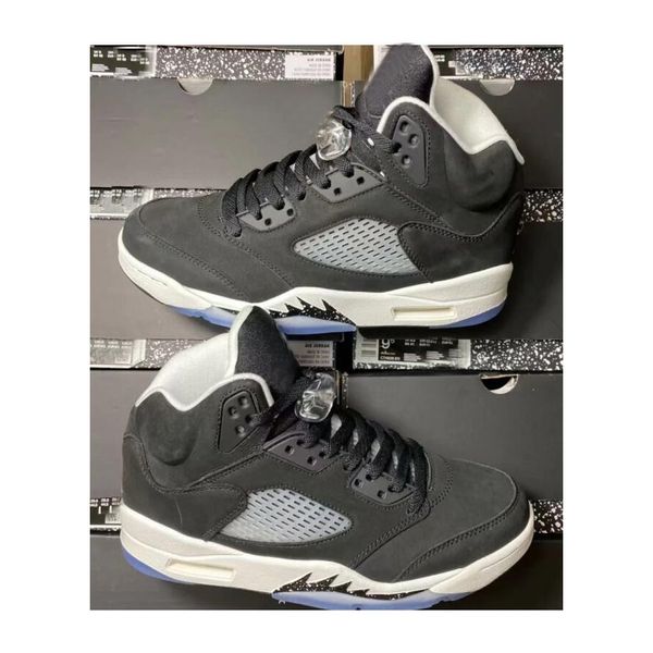 

5 oreo mens basketball shoes running sports 5s black white-cool grey men outdoor trainers sneakers ct4838-011 size us 7~13 with original box
