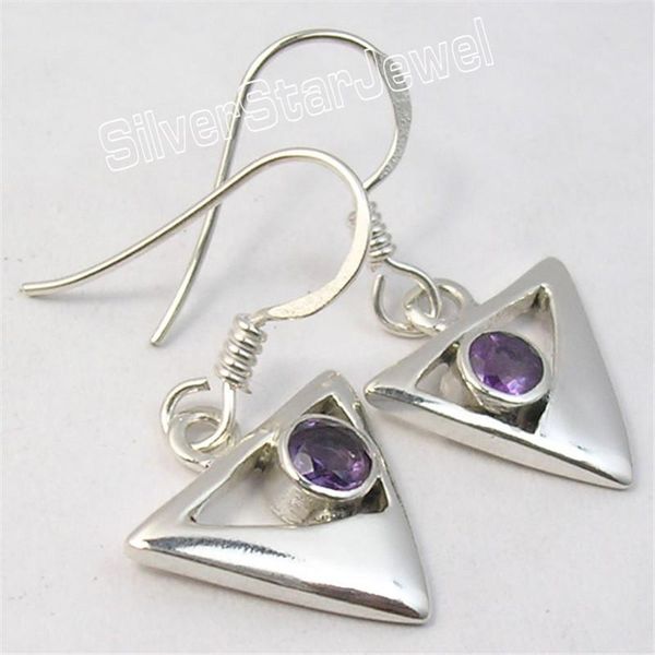 

dangle & chandelier solid silver peridots iolite moonstone unseen earrings 2.9cm
