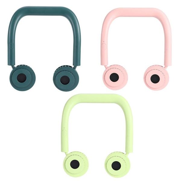 

electric fans 5w neck hanging fan portable hand-mini usb charging cooling