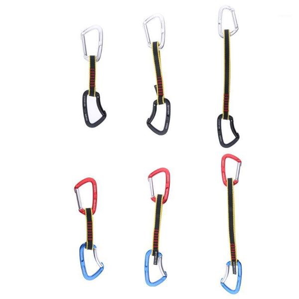 

cords, slings and webbing high strength aluminum carabiner rock climbing safety protection quickdraw1