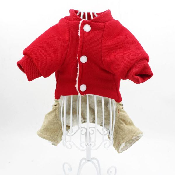 

dog apparel winter coat jacket jumpsuit ropa perro pets clothing roupa para cachorro small clothes puppy costume warm pet outfit