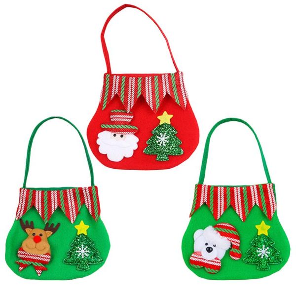 

christmas decorations 3pcs style candy bag versatile creative gift present for