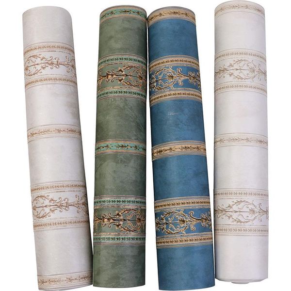 

wallpapers 3d european style striped wall paper vertical non-woven american bedroom living room background wallpaper luxury