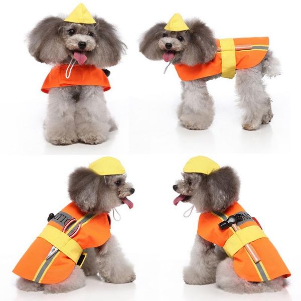 

cat costumes halloween pet cosplay dogs costume warm hat shirt set apparel funny party dress up accessories