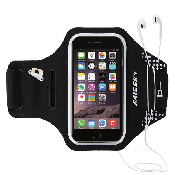 

6.8 inch sports armbands case for 11 pro max x xs 7 8 s20 s10 note 10 huawei p40 gym waterproof armband cell phone cases