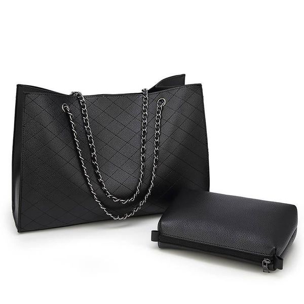 

women bag 2021 fashion chain shoulder ladies car stitching rhombus handbag simple set bags large capacity cross body