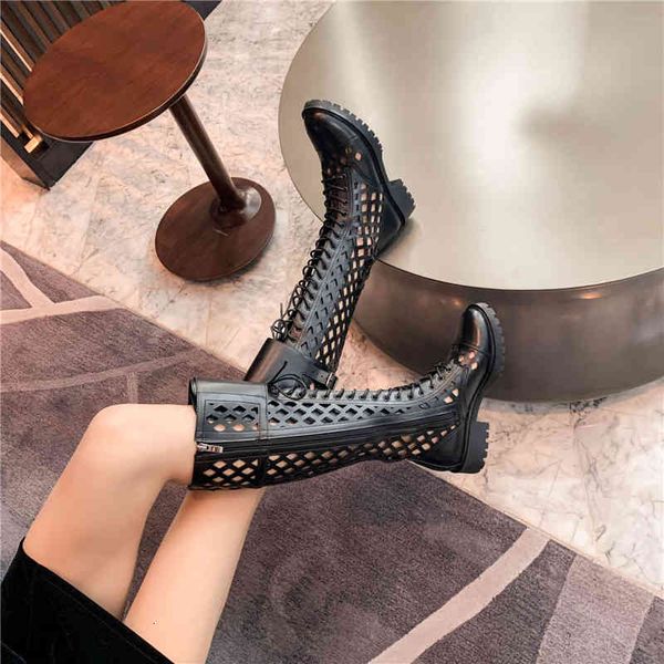 

boots women fashion streetwear casual korean thigh high i0hi, Black