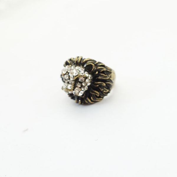 

lion ring wholesale jewelry to undertake orders of all sizes, Golden;silver