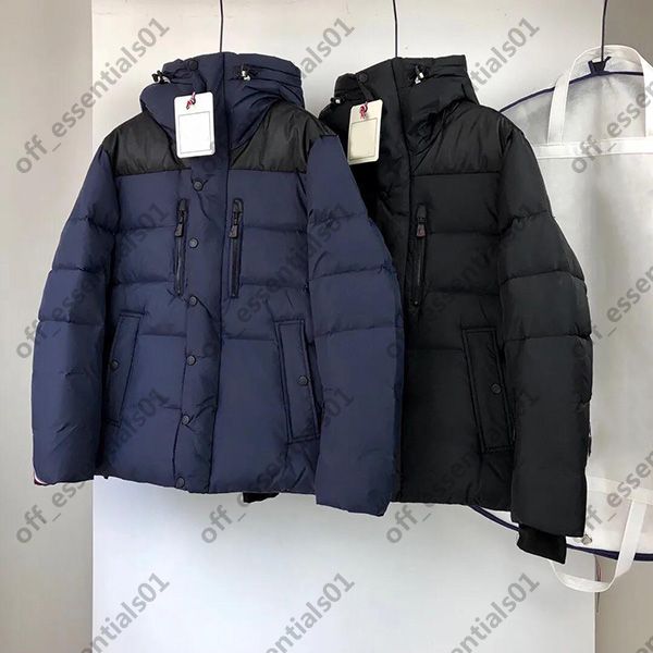 

rodenberg mens down jacket autumn and winter france luxury brand jackets designers men s clothing size 1--5, Black