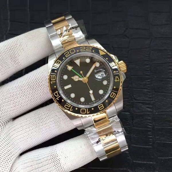 

factorywatches watches automatic mechanical men watch sapphire wristwatch business accurate time classic dial plate 40 mm montre de luxe, Slivery;brown